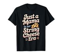 Solo una mamá en su String Cheese Era Snack Mom Camiseta