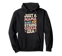 Solo una mamá en su String Cheese Era Snack Mom Sudadera con Capucha