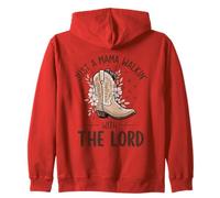 Solo una mamá paseando con el Arte de Lord Western Faith Sudadera con Capucha