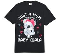 Solo una mamá Que ama a su bebé Koala Love Mom Comfort Colors Adult Heavyweight T-Shirt