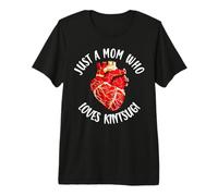 Solo una mamá Que ama el Arte de cerámica Japonesa Kintsugi Camiseta Premium