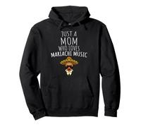 Solo UNA MAMÁ Que AMA LA MÚSICA Mariachi! Sudadera con Capucha