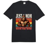 Solo una mamá Que Siempre volvió con el Vino Comfort Colors Adult Heavyweight T-Shirt