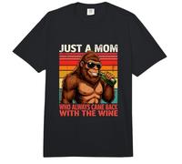 Solo una mamá Que Siempre volvió con el Vino Comfort Colors Adult Heavyweight T-Shirt
