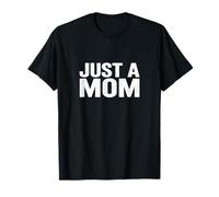 Solo una mamá tipografía angustiada Camiseta