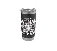 Solo una mujer que tiene un buen objetivo objetivo deportes Vaso térmico de acero inoxidable de doble pared