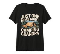 Solo una Noche más de Acampada en la Tienda de campaña del Abuelo Camiseta Premium