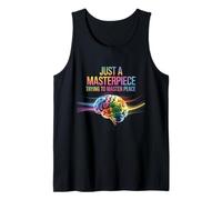 Solo una Obra Maestra Tratando de dominar la Salud Mental de la Paz Camiseta sin Mangas