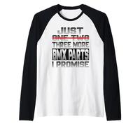 Solo una Pieza más BMX Prometo BMX BMX Bike BMX Rider Camiseta Manga Raglan
