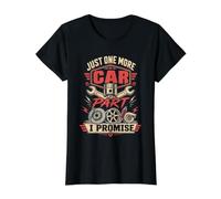 Solo una Pieza más del Coche, Prometo Que es Divertida. Camiseta gráfica económica, Mujer, Negro, M