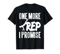 Sólo una repetición más lo prometo humor fitness Camiseta