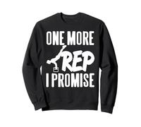 Sólo una repetición más lo prometo humor fitness Sudadera