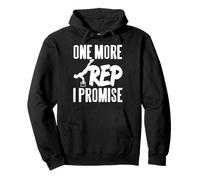 Sólo una repetición más lo prometo humor fitness Sudadera con Capucha