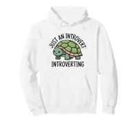 Solo una Tortuga introvertida Sudadera con Capucha