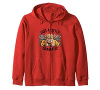 Solo una vaquilla Graciosa y un Poco dramática de Vaca de Las Tierras Altas Sudadera con Capucha