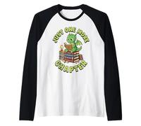Solo uno capítulo más, Lector de ratón de Biblioteca de dragón Lindo Camiseta Manga Raglan