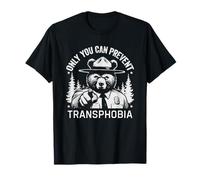 Solo Usted Puede Prevenir la Transfobia Naturaleza Senderismo Democracia Camiseta