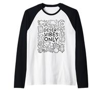 Solo Vibraciones del Desierto - Arenas árabes místicas Camiseta Manga Raglan