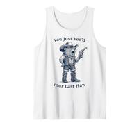 Solo Yee'd tu último Haw Cowboy Rock Hyrax Awawa Camiseta sin Mangas
