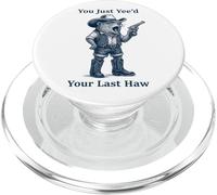 Solo Yee'd tu último Haw Cowboy Rock Hyrax Awawa PopSockets PopGrip para MagSafe
