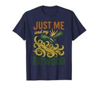Solo yo y mi Fatwood Prepper Survival Bushcrafting Camiseta