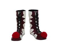 (Solo zapatos, 43 = largo del pie 26,5 cm) Disfraz de cosplay de Stephen Scary Kings It Clown Joker Pennywise