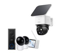 SoloCam S340 + eufy Security Videoportero C31 + Monitor para Bebés E110