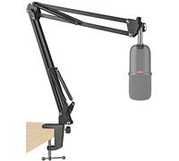 SoloCast - Soporte de micrófono para brazo de brazo de brazo ajustable, soporte de brazo de tijera para micrófono de juegos HyperX SoloCast por SUNMON