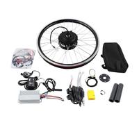 SOLOCJNL Kit de conversión de bicicleta eléctrica de 20 pulgadas, 36 V y 250 W, ruedas delanteras, con indicador LED y sensor de asistencia de 5 puntos, velocidad máxima de 30 km/h