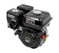 SOLOCJNL Motor de gasolina, 7,5 CV, 4 tiempos, motor de estacionamiento, 5,1 kW, motor industrial, motor de repuesto, motor de karting, inclinado de 25°, motor eléctrico de un solo cilindro, bajo