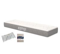 SoloDuerme - Colchón de camión Standard Rectangular - Calidad Supreme con Almohada de Copos Medical Carbono y un Juego de Sabanas 50% Algodón 50% Poliéster.