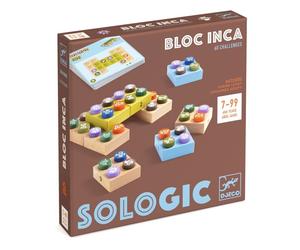 Sologic Bloc Inca Djeco - 60 retos de lógica desde 7 años