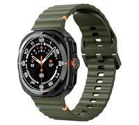SOLOLUP One Click Deportiva Correa para Samsung Galaxy Watch Ultra Hombre Mujer,Pulsera Deportiva Silicona Suave No Gap Repuesto Ajustable Correa para Samsung Watch Ultra 47mm Banda