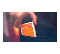 SOLOMAGIA Cherry Casino Summerlin Sunset (Orange) Playing Cards by Pure Imagination Projects