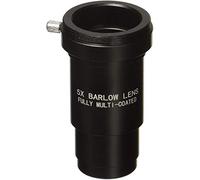 SOLOMARK Adaptador de lente Barlow de metal totalmente ennegrecido de 1.25 pulgadas,5 unidades, para telescopios, acepta filtros de 1.25 pulgadas, también se puede utilizar para fotografía astronómica