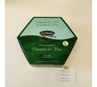 Solomillo de Atún en Salsa de Setas - Peso neto del producto 280 gr - La Chanca - Productos totalmente naturales - Mezclado solo productos nutritivos - Mezcla de tierra y mar.