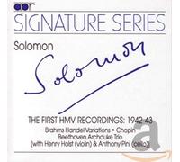 Solomon - First Hmv Recordings 1942-1943