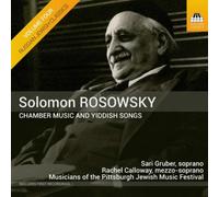 Solomon Rosowsk Rosowsky: Chamber Music and Yiddish Song (CD) (Importación USA)