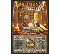 Solomon’s Secrets: A Proverbs Word Search Quest (Prime Edition)