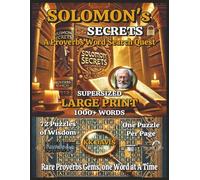 Solomon’s Secrets: A Proverbs Word Search Quest (Supersized Edition)