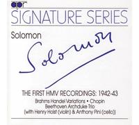 Solomon - Solomon;Etudes En Fa ;Nocturne;Berceuse;Variation Et Fugue;Archiduc