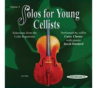 Solos for Young Cellists, Vol 4: Selections from the Cello Repertoire (CD)