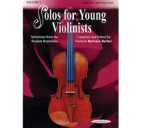 Solos for Young Violinists , Vol. 3: Selections from the Student Repertoire
