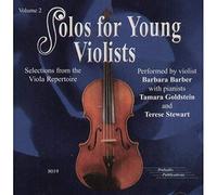 Solos for Young Violists - Volume 2 (CD) CD: Selections from the Viola Repertoire
