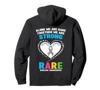 Solos Somos Raros Juntos Somos Enfermedades Raras Día 2026 Sudadera con Capucha