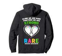 Solos Somos Raros Juntos Somos Enfermedades Raras Día 2026 Sudadera con Capucha