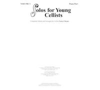 Solos young cellists vol 3 vlc/pf bk livre sur la musique: Piano Part (Solos for Young Cellists)