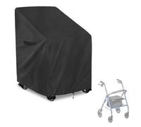 SoloToo Funda para andador de 4 ruedas, impermeable y resistente al polvo. 28.3 x 26 x 35.4 pulgadas (largo x ancho x alto) adecuado para varios rodadores.