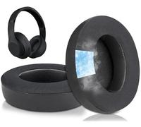 SoloWIT Almohadillas de Repuesto de Gel Refrigerante para Beats Studio 2 & Studio 3 Auriculares Wired & Wireless, Almohadillas con Espuma de Alta Densidad para Aislamiento del Ruido - Negro