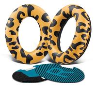 SoloWIT Almohadillas para Bose Auriculares, Cojines de Repuesto para Bose QuietComfort 15 QC15 QC25 QC2 QC35/Ae2 Ae2i Ae2w/SoundTrue & SoundLink Around-Ear & Around-Ear II (Rayas Tigre)